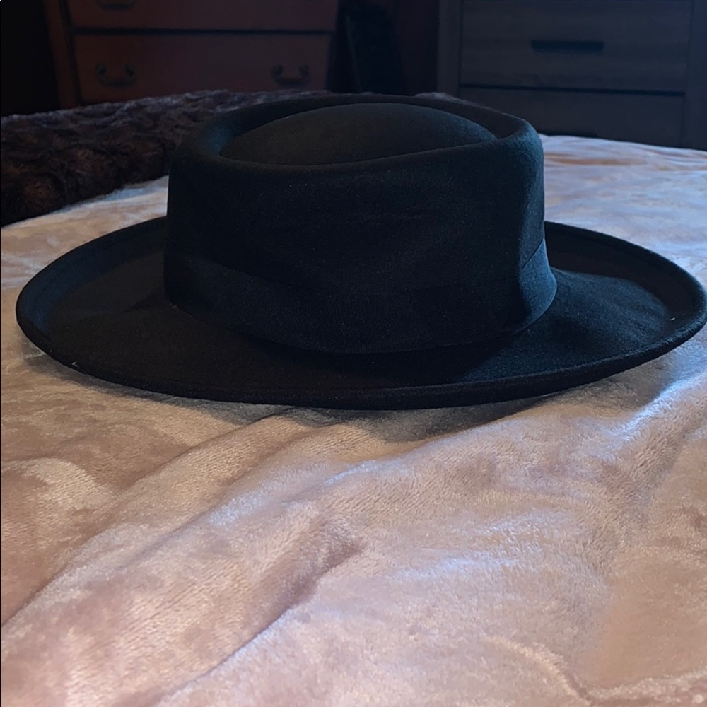 Black Basic Fedora Hat